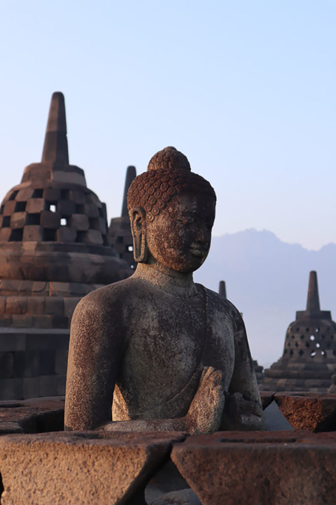 Statue de Buddha a Borobudur