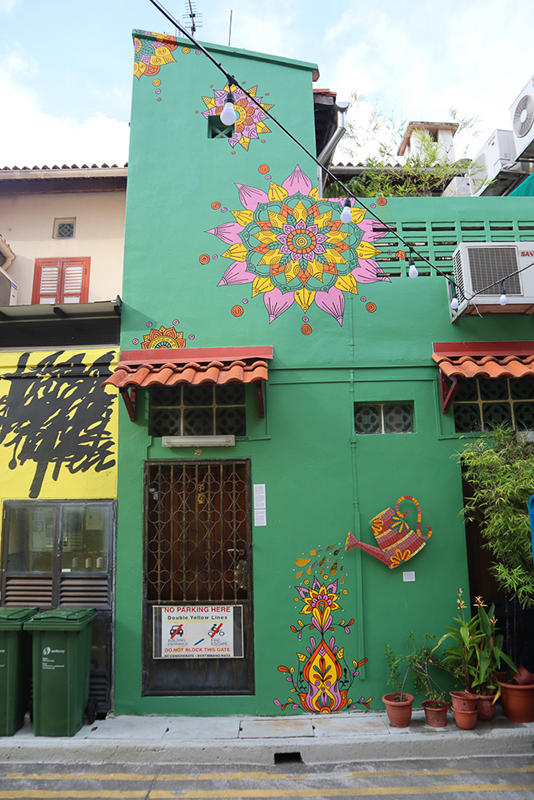 maison street art arab street singapour