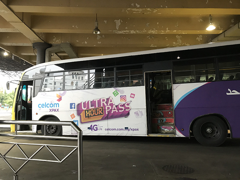 bus Kuala Terreganu ile perhentians